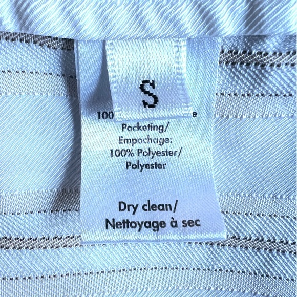 CO Ivory Striped Shirtdress no belt size smalll - Picture 12 of 16